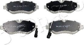 Japko 50117 - Brake Pad Set, disc brake www.autospares.lv