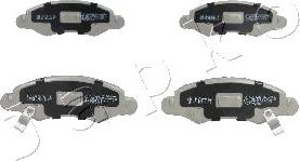 Japko 50885 - Brake Pad Set, disc brake www.autospares.lv