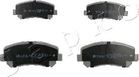 Japko 50348 - Brake Pad Set, disc brake www.autospares.lv