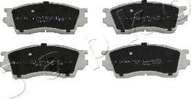 Japko 50382 - Brake Pad Set, disc brake www.autospares.lv