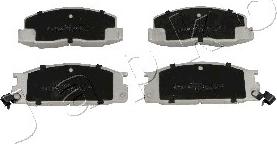 Japko 50242 - Brake Pad Set, disc brake www.autospares.lv