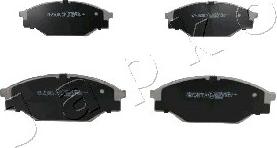 Japko 50247 - Brake Pad Set, disc brake www.autospares.lv