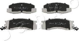 Japko 50259 - Brake Pad Set, disc brake www.autospares.lv