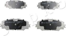 Japko 50269 - Brake Pad Set, disc brake www.autospares.lv