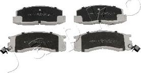 Japko 502002 - Brake Pad Set, disc brake www.autospares.lv