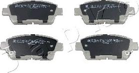 Japko 50203 - Brake Pad Set, disc brake www.autospares.lv