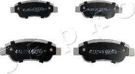 Japko 50217 - Brake Pad Set, disc brake www.autospares.lv