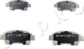 Japko 50281 - Brake Pad Set, disc brake www.autospares.lv