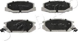 Japko 50231 - Brake Pad Set, disc brake www.autospares.lv