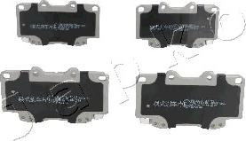 Japko 50226 - Brake Pad Set, disc brake www.autospares.lv