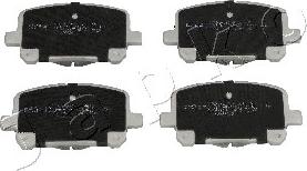 Japko 50270 - Brake Pad Set, disc brake www.autospares.lv