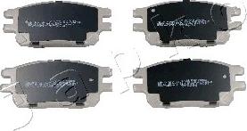 Japko 50271 - Brake Pad Set, disc brake www.autospares.lv