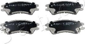 Japko 50710 - Brake Pad Set, disc brake www.autospares.lv