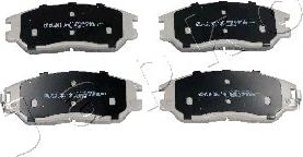 Japko 50S01 - Brake Pad Set, disc brake www.autospares.lv