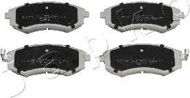 Japko 50S02 - Brake Pad Set, disc brake www.autospares.lv