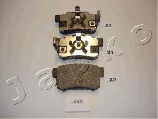 Japko 51445 - Brake Pad Set, disc brake www.autospares.lv