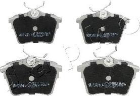 Japko 510606 - Brake Pad Set, disc brake www.autospares.lv