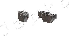 Japko 510009 - Brake Pad Set, disc brake www.autospares.lv