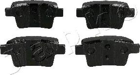 Japko 510306 - Brake Pad Set, disc brake www.autospares.lv