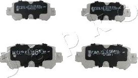 Japko 51313 - Brake Pad Set, disc brake www.autospares.lv