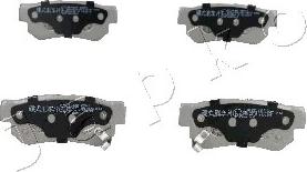 Japko 51H04 - Brake Pad Set, disc brake www.autospares.lv