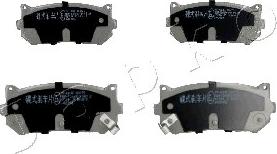 Japko 51K00 - Brake Pad Set, disc brake www.autospares.lv