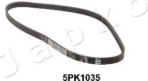 Japko 5PK1035 - Поликлиновой ремень www.autospares.lv