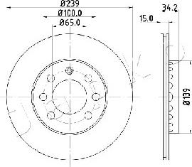 Japko 600904 - Bremžu diski autospares.lv