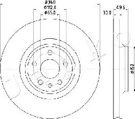 Japko 600932 - Bremžu diski www.autospares.lv