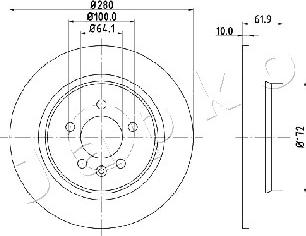 Japko 61426 - Bremžu diski autospares.lv