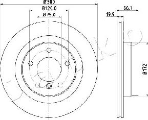 Japko 610101 - Bremžu diski autospares.lv