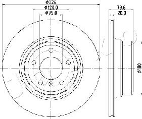 Japko 610128 - Bremžu diski autospares.lv