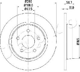 Japko 610302 - Bremžu diski autospares.lv