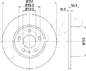 Japko 610202 - Bremžu diski autospares.lv