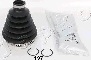 Japko 63197 - Bellow, drive shaft www.autospares.lv