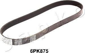 Japko 6PK0875 - Ķīļrievu siksna autospares.lv