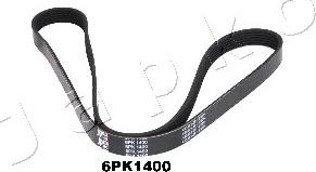 Japko 6PK1400 - Поликлиновой ремень www.autospares.lv