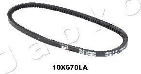 Japko 10X670LA - Ķīļsiksna autospares.lv