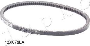 Japko 13X670 - V-Belt www.autospares.lv