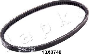 Japko 13X0740 - Клиновой ремень, поперечные рёбра www.autospares.lv