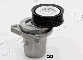 Japko 128308 - Belt Tensioner, v-ribbed belt www.autospares.lv