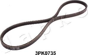 Japko 3PK0735 - Поликлиновой ремень www.autospares.lv