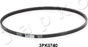 Japko 3PK740 - Ķīļrievu siksna autospares.lv