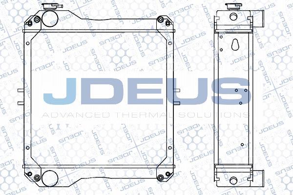 Jdeus 064M07 - Radiators, Motora dzesēšanas sistēma www.autospares.lv