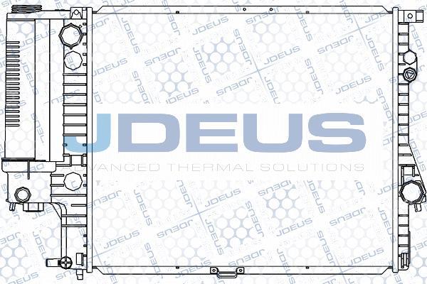 Jdeus 005M58 - Radiators, Motora dzesēšanas sistēma www.autospares.lv