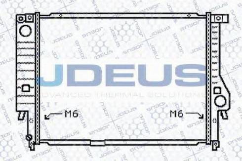 Jdeus 005M21 - Radiators, Motora dzesēšanas sistēma www.autospares.lv