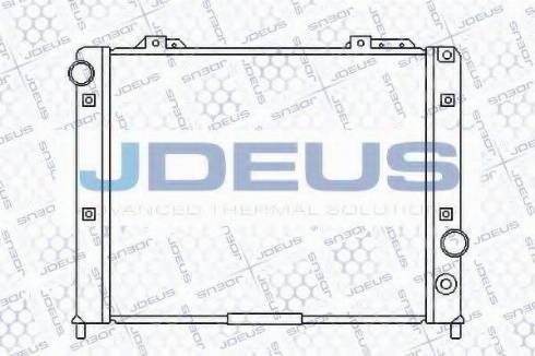 Jdeus 000M11 - Radiators, Motora dzesēšanas sistēma autospares.lv