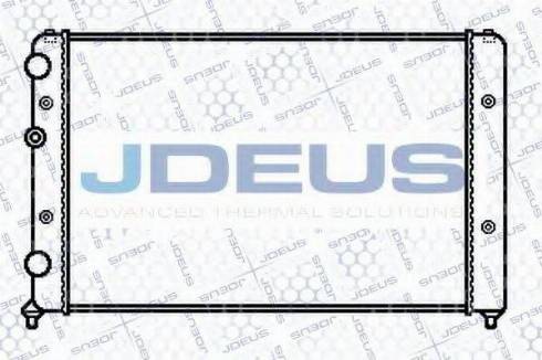 Jdeus 025M18 - Radiators, Motora dzesēšanas sistēma autospares.lv