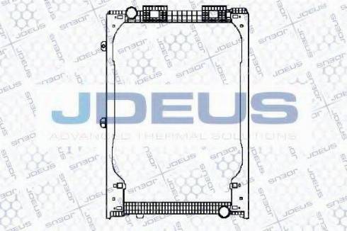 Jdeus 115M08 - Radiators, Motora dzesēšanas sistēma www.autospares.lv