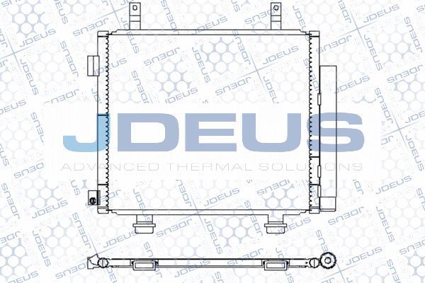 Jdeus 742M24 - Kondensators, Gaisa kond. sistēma www.autospares.lv